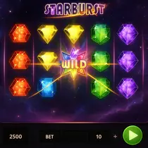 MateSlots - Starburst Slot Game - NetEnt